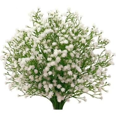 Imagem de 10 Galhos Ramos flores de buque e noivas Gypsophila artificiais - La C