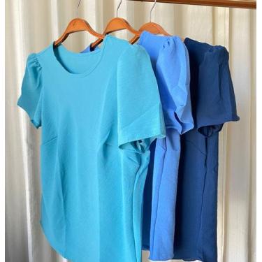 Imagem de Blusa basica duna ombreira - Filo modas, Preto, P