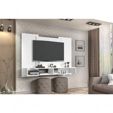 Imagem de Painel Tv 42 Polegadas Mônaco Cambel Branco - Ofertamo