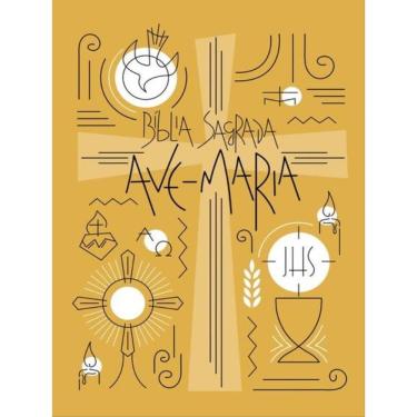 Imagem de Bíblia Sagrada Ave-Maria - Capa Símbolos