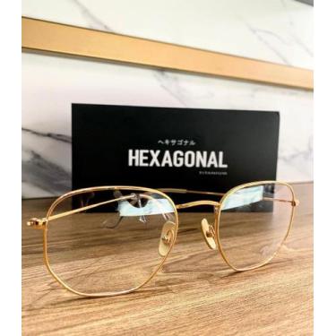 Imagem de Armação para óculos hexagonal  - Luxootica 
