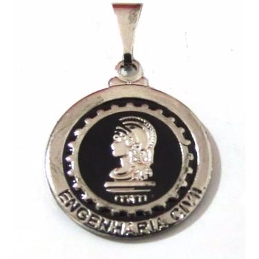 Imagem de Pingente Engenharia Civil Curso Profissão Níquel