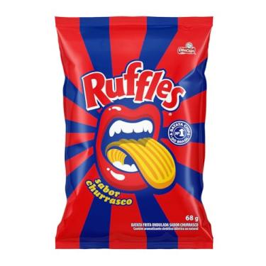 Imagem de Batata Frita Ondulada Churrasco Elma Chips Ruffles 68g