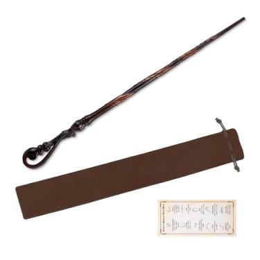 Imagem de EnchantZone Magic Wizard Wand Resin Witch Sorcerer Wands for Kids Cosplay Party Halloween Costume Accessories, Flower