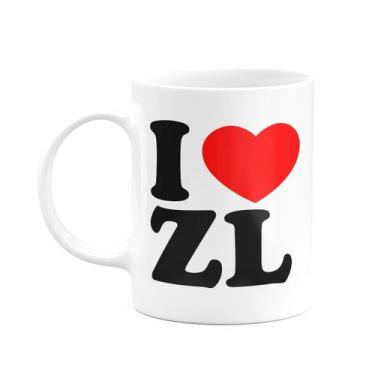 Imagem de Caneca I love ZL - I love Zona leste - 325ml - JPS INFO