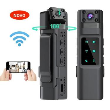 Imagem de Mini Câmera Portátil Com Hotspot Wifi 1080P, Gravador De Vídeo Digital