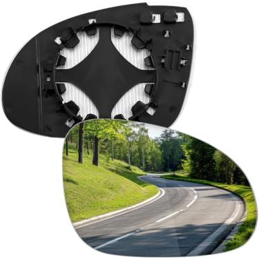 Imagem de LOIYLLEN Retrovisor lateral do passageiro de substituição para Volkswagen VW 2006-2009 Golf GTI MK5 Golf Rabbit 2005-2010 Passat Jetta 2011-2014 Jetta Sportswagen 2007-2008 EOS 2008 R32 - Espelho de