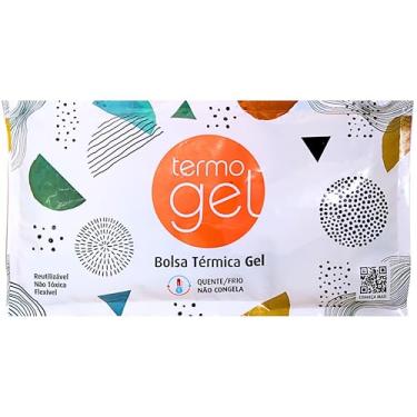 Imagem de Termogel, Bolsa térmica em gel para compressa quente ou gelada, Soft Clean, Não congela, Branca