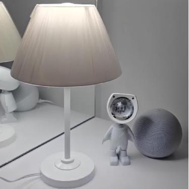 Imagem de Abajur Pequeno Sala Quarto - DB Decor, Branco