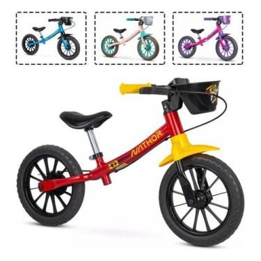 Imagem de Bicicleta sem pedal Infantil Equilíbrio Balance Nathor Aro 12 Fast com