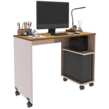 Imagem de Mesa Escrivaninha Para Computador Escritório Pc Gamer COR - Butterfly 