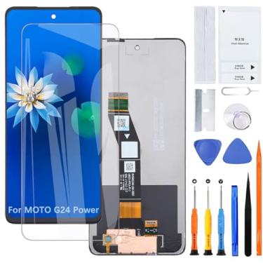 Imagem de Tela de exibição para Moto G24 Power LCD Montagem de substituição com kit