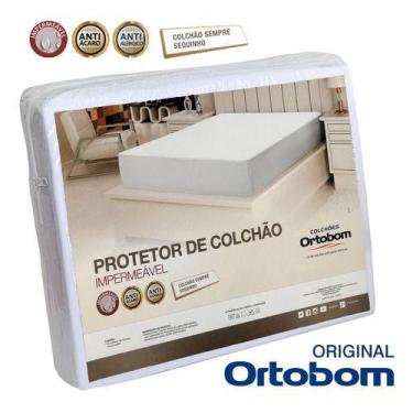 Imagem de Protetor Impermeável De Colchão Queen Antialérgico - Genérico