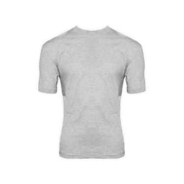 Imagem de Camiseta Colorida Poliéster Sublimação Cinza mescla - Del France, M