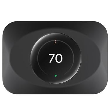 Imagem de BAOKZZOM Capa De Placa De Parede Para Termostato Nest Compatível Com O Google Nest Learning Thermostat (4ª Geração), Kit Prático De Acabamento Para Termostato Nest, Acessório Nest Learning Thermosta
