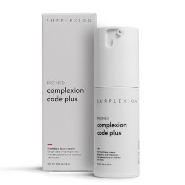 Imagem de SURPLEXION Creme facial Complexion Code Plus, tratamento antienvelhecimento e despigmentação, 50 ml, com ácido azelaico e ácido tranexâmico