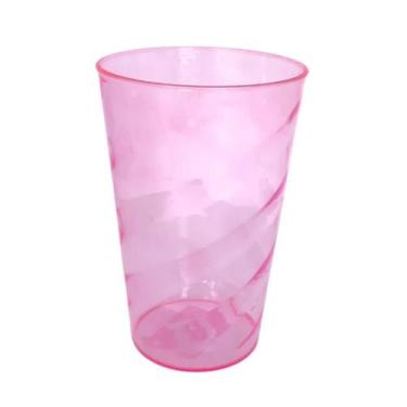 Imagem de 12 Copos Twister Cristal Colorido 400ml Festa P/ Transfer - M&Ca Plást