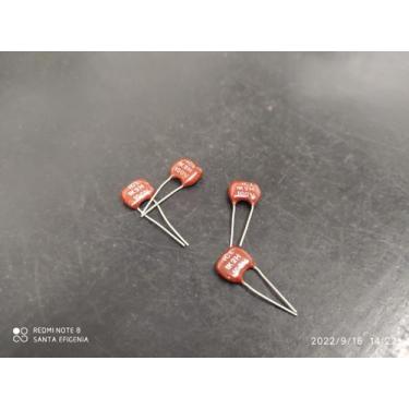 Imagem de 10x Capacitor Mica Prata 1,2nf/100v = 1k2/100v 3% Icl