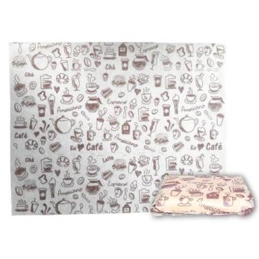 Imagem de Papel Acoplado Embalagem Frios E Queijo Panificadoras 500Uni - Mamedes