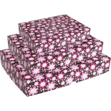 Imagem de Caixa para Presente FLEX Pequena 15X22X5CM - Pacote com 20, 6 Modelos 