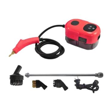 Imagem de Ioensy Máquina de limpeza a vapor pressurizada de alta temperatura com 6 níveis ajustáveis, Vermelho
