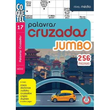 Imagem de Livro Coquetel Palavras-Cruzadas Jumbo Ed. 17 - Coquetel - NF