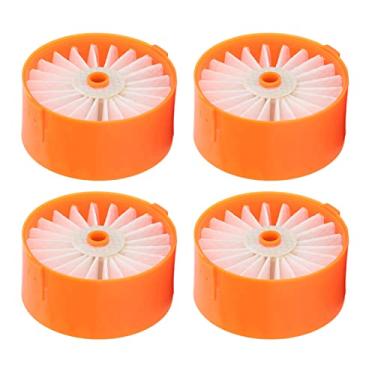 Imagem de Zhjvihx Filtro de Aspirador de pó, Filtro de Substituição de Aspirador de pó de 4 Peças, Manutenção Diária Durável para Casa
