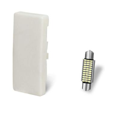 Imagem de Tampa de lente Dome Light com lâmpadas LED brancas para Chevy S10 91-0