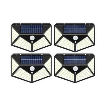 Imagem de Luz Solar LED À Prova d'Água Para Exterior Com Sensor De Movimento 140