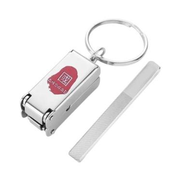 Imagem de Cortador De Unhas Magnético De Aço Inoxidável Durável Design Nano Dobr