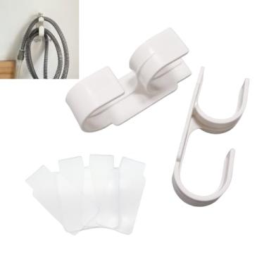 Imagem de Suporte de mangueira CPAP – Suporte de tubo antiderrapante para conforto e melhor sono (branco)