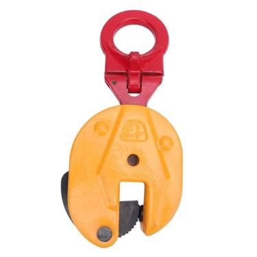 Imagem de Cryfokt Braçadeira de Painel Vertical, Macaco de Elevação de Placa de Aço 2t 4400 Lbs Fáceis de Usar para Transporte de Placas Planas