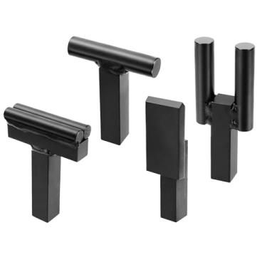 Imagem de V-SEK Conjunto de ferramentas de furo resistente de bigorna de ferreiro de 2,5 cm, ferramenta de forjamento de ferreiro com corte a quente, estaca de vinco, kit de rolagem de dobra de giro, enchimento