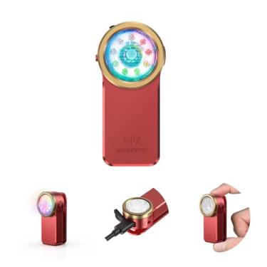 Imagem de Wurkkos HD03 Lanterna EDC recarregável 680 lúmens de alto clipe, pequena fonte de luz tripla, 90 alto CRI, IPX6 impermeável, mini lanterna magnética de bolso para sinal de emergência em funcionamento