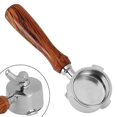 Imagem de DIBTSA Portafilter Espresso de 51 mm com bicos duplos, 3 orelhas, compatíveis com máquinas de café expresso Delonghi Dedica EC680, EC685