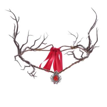 Imagem de Banda de cabelo Vivivalue Fairy Floral Crown Elf