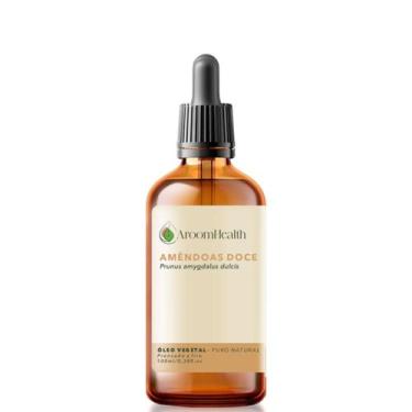 Imagem de Óleo vegetal puro natural de Amêndoas doce -100ml - AroomHealth