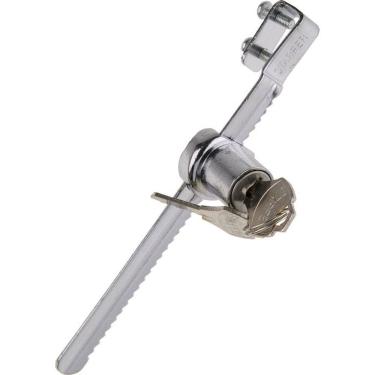 Imagem de Fechaduras Jácaaré Cromada Vitrine Freezer 140mm Stafer