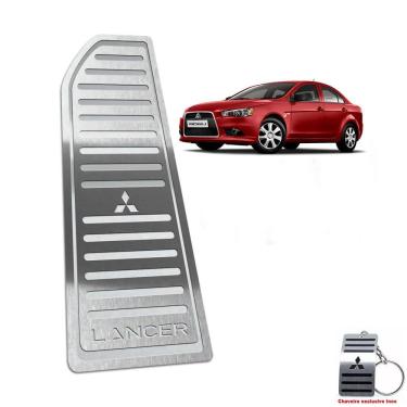 Imagem de Descanso De Pé Mitsubishi Lancer 2007 Até 2019 Aço Inox