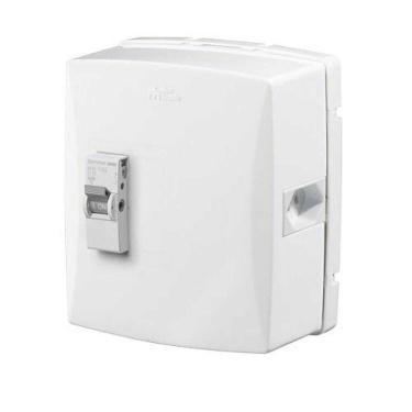 Imagem de Caixa De Distribuição Cd Para Ar Condicionado 20a + Tomada 20a - Branco