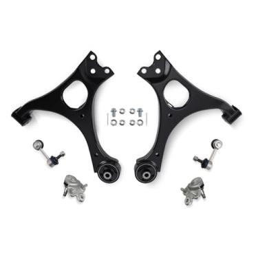 Imagem de maXpeedingrods 6Pcs Front Lower Control Arm Kit for Honda Civic/Acura CSX 2006-2011, Suspension Kit with 2 Lower Control Arms 2 Lower Ball Joints 2 Sway Bar End Links