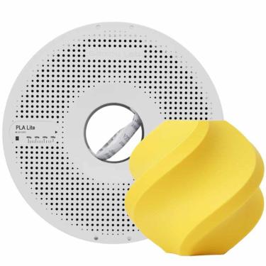 Imagem de Filamento PLA Lite Bambu Lab para Impressora 3D Amarelo 1 Kg