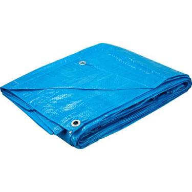Imagem de Lona de Polietileno Azul 5m x 3m 100 Micras Vonder Leve