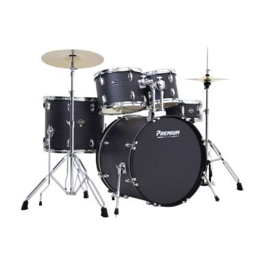 Imagem de Bateria Acústica Premium Max PM22 Tobacco com Bumbo 22"