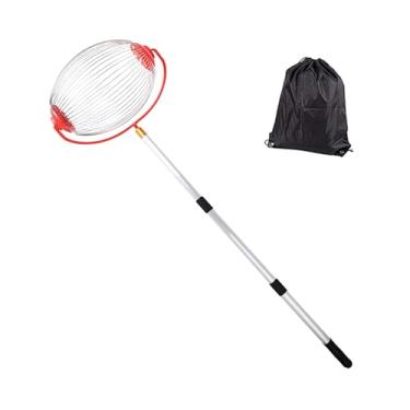 Imagem de Bothyi Rolo coletor de nozes multifuncional para áreas externas, ferramentas manuais, colheitadeira de frutas para jardim, quintal, laranja, Gaiola Grande