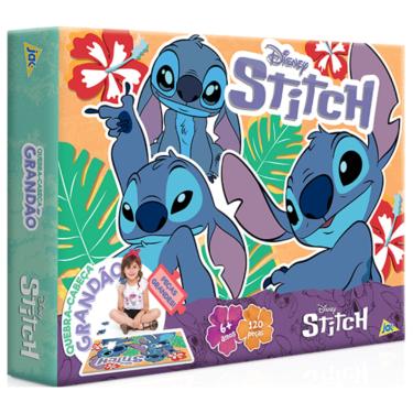 Imagem de Quebra-Cabeça Stitch Grandão120 Peças - Toyster