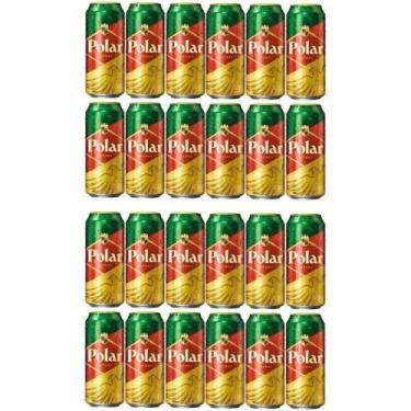 Imagem de Cerveja Polar Pilsen Latão Kit 24unid Original Gaúcho 473ml - Sa &Lima