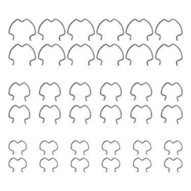 Imagem de MTRPS 36 peças 800-801 clipes de linha de transmissão, 3/20.3 cm 1/5.1 cm 5/20.3 cm grampos de metal retentores de linha de refrigerador de óleo de transmissão, 3 tamanhos diferentes conector rápido