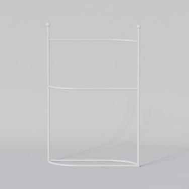 Imagem de porta-toalhas Toalheiro para banheiro, rack de armazenamento sem perfuração para, toalheiro chão(Branco)