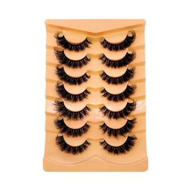 Imagem de Cílios Postiços De Visón Sintético Com Aparência Natural E Volumosa, 7